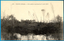 CPA 08 VRIGNE-MEUSE Ardennes - L'Ile Après Le Cyclone Du 9 Août 1905 - Andere & Zonder Classificatie