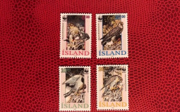 Islande 1992 WWF 4v Neuf MNH ** MI 776 / 779 Ucello Falcon Oiseau Bird Pájaro Vogel Iceland Island - Nuovi