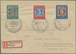 Bundesrepublik Deutschland: 1949/60, Schöner Posten Von über 160 Belegen Ab Den - Collections