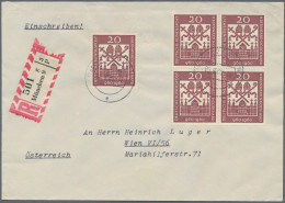 Bundesrepublik Deutschland: 1951/1995, Lot Mit Knapp 70 Verschiedenen Meist Beda - Collections