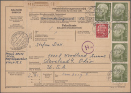 Bundesrepublik Deutschland: 1954/1963, Heuss I-III, Sammlung Von Ca. 300 Briefen - Collections