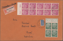 Bundesrepublik Deutschland: 1954/1964, Heuss I/III, Umfangreiches Spezial-Konvol - Colecciones
