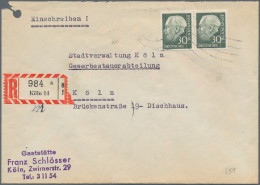 Bundesrepublik Deutschland: 1956/1959, HEUSS II Und Heuss Medaillion, Sammlung M - Collections