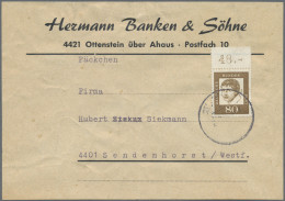 Bundesrepublik Deutschland: 1960/1966, Partie Von Ca. 185 Briefen Und Karten Mit - Sammlungen