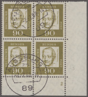 Bundesrepublik Deutschland: 1961/1965, Bedeutende Deutsche, Umfangreicher Bestan - Collections