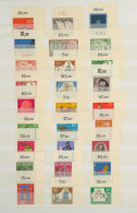 Bundesrepublik Deutschland: 1965/1994, BOGENECKE RECHTS OBEN, Postfrische Sammlu - Colecciones