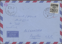 Bundesrepublik Deutschland: 1968/1975, Korrespondenz Nach Alexandria/Ägypten (bz - Collections