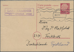 Bundesrepublik - Ganzsachen: 1950/1965, Partie Von Ca. 123 Meist Gebrauchten Gan - Autres & Non Classés