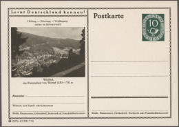 Bundesrepublik - Ganzsachen: 1951 - 1960, Sehr Umfangreiche Sammlung Der Bildpos - Other & Unclassified