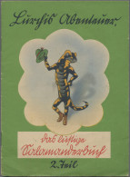 Varia (im Briefmarkenkatalog): 1936/37, Original-Vorkriegsausgabe Des Zweiten Te - Andere & Zonder Classificatie