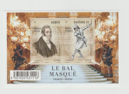 France 2012 - Bloc Feuillet N° 4706 - Neuf - Opera Le Bal Masque - France Suede - Mint/Hinged