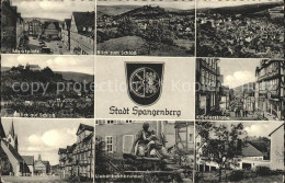 72202486 Spangenberg Hessen Klosterstrasse Schloss Marktplatz Liebenbachbrunnen  - Autres & Non Classés