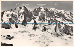 R109786 Aiguille Du Chardonnet. Aiguille Verte. Mont Blanc. Perrochet. 1960. B. - Monde