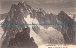 R109793 Aiguilles Verte. Druz Et Moine Vues Du Col De La Buche. G. Tairraz. B. H - Welt