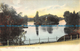 R110283 Paris. Le Lac Du Bois De Boulogne. LL. No 259. 1907. B. Hopkins - Monde