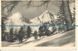 R109794 Piz Julier Und Piz Albana. 1926. B. Hopkins - Welt