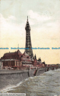 R109383 New Sea Wall Palace And Tower. Blackpool. 1908 - Monde