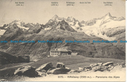 R110288 Riffelberg. Panorama Des Alpes. No 11170. 1912 - Welt