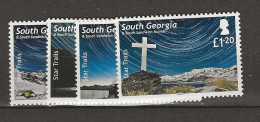 2013 MNH South Georgia  Mi 586-89 Postfris** - Géorgie Du Sud