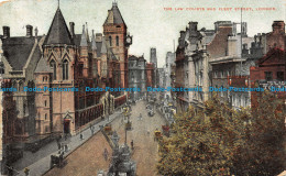 R109388 The Law Courts And Fleet Street. London. 1907 - Sonstige & Ohne Zuordnung