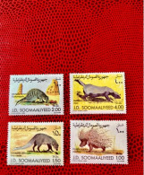 Somalie 1984 4v Neuf MNH ** Mi 358 361 YT 311 314 Mamíferos Mammals Säugetiere Mammiferi Mammifère Somalia - Sonstige & Ohne Zuordnung