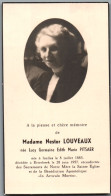 Bidprentje Ixelles - Pitsaer Lucy Germaine Edith Marie (1885-1957) - Andachtsbilder