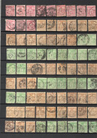 France Types Sage  81 Timbres  Pour Recherches - 1876-1898 Sage (Tipo II)