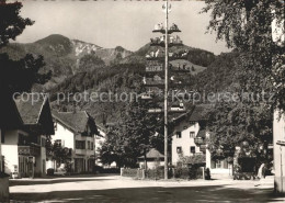 72201719 Grassau Chiemgau Dorfstrasse Mit Maibaum Grassau - Other & Unclassified