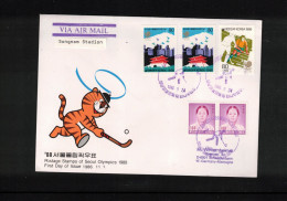 South Korea 1988 Olympic Games Seoul - Songnam Stadion - Field Hockey Interesting Cover - Ete 1988: Séoul