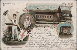 Ansichtskarten: 1900/1960 Ca., Ansichtskartenposten Alte Und Neuere Mit Viel Sch - 500 Postkaarten Min.