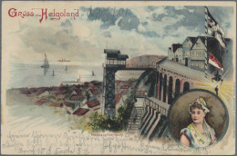 Ansichtskarten: NORDDEUTSCHLAND, 1896/1960 (ca.) Etwa 90 Gebrauchten Ansichtskar - 500 Postkaarten Min.