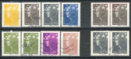 FRANCE - 2008, MARIANNE STAMPS SET OF 12, USED. - Gebruikt