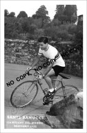 PHOTO CYCLISME REENFORCE GRAND QUALITÉ ( NO CARTE ), SANTE RANUCCI 1955 - Ciclismo