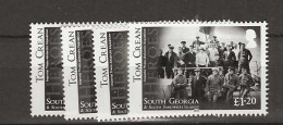 2014 MNH South Georgia  Mi 627-30 Postfris** - Südgeorgien