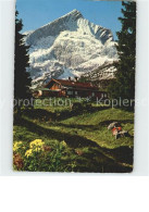 72201095 Garmisch-Partenkirchen Kreuzalm Gegen Alpspitze Alpfenflora Garmisch-Pa - Garmisch-Partenkirchen