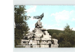 72201076 Berlebeck Adlerwarte Geierfelsen Gaensegeier Ajax Vor Dem Abflug Berleb - Detmold