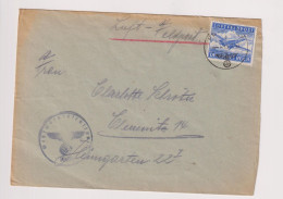 GERMANY WW II 1942 Military Airmail Cover - Brieven En Documenten