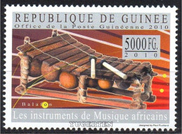 GUINEA 2010 - 1v - MNH - Africa Music Instruments - Balafon - Musique, Muziek, Musik - Musikinstrumente - Musica - Muziek