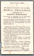 Bidprentje Jesseren - Philtjens Maria (1896-1947) Beschad. - Andachtsbilder