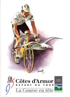 CPM Tour De France 1995 Côtes D'Armor Départ Du Tour , La Course En Tête - Ciclismo