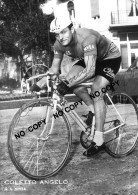 PHOTO CYCLISME REENFORCE GRAND QUALITÉ ( NO CARTE ), ANGELO COLETTO TEAM NIVEA 1955 - Ciclismo
