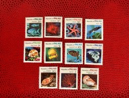 PALAOS 1983 11v Neuf MNH ** YT Marine Life Pez Fish Peixe Fisch Pesce Poisson PALAU - Poissons