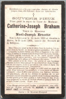 Bidprentje Julémont - Braham Catherine Joseph (1821-1906) - Devotion Images