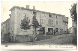 POMMIERS - La Place - Autres & Non Classés