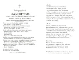 Elvira Cottenie (1906-1993) - Images Religieuses