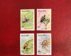MALAWI 1991 4v Neuf MNH ** Mi 573 / 576 YT Insecto Insect Insekt Inseto Insetto - Autres & Non Classés