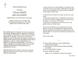 Urbain Maes (1905-1993) - Andachtsbilder