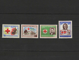 Guatemala 1964 Olympic Games Tokyo Set Of 4 With Overprint MNH - Sommer 1964: Tokio