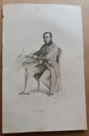 C1  GRAVURE Pierre Joseph PROUDHON 1849 Lacauchie Buland PORT INCLUS FRANCE - Prints & Engravings