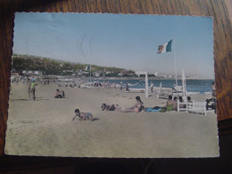 D 34 - Sete - La Plage Et Le Mont Saint Clair ( Carte Abimée) - Sete (Cette)